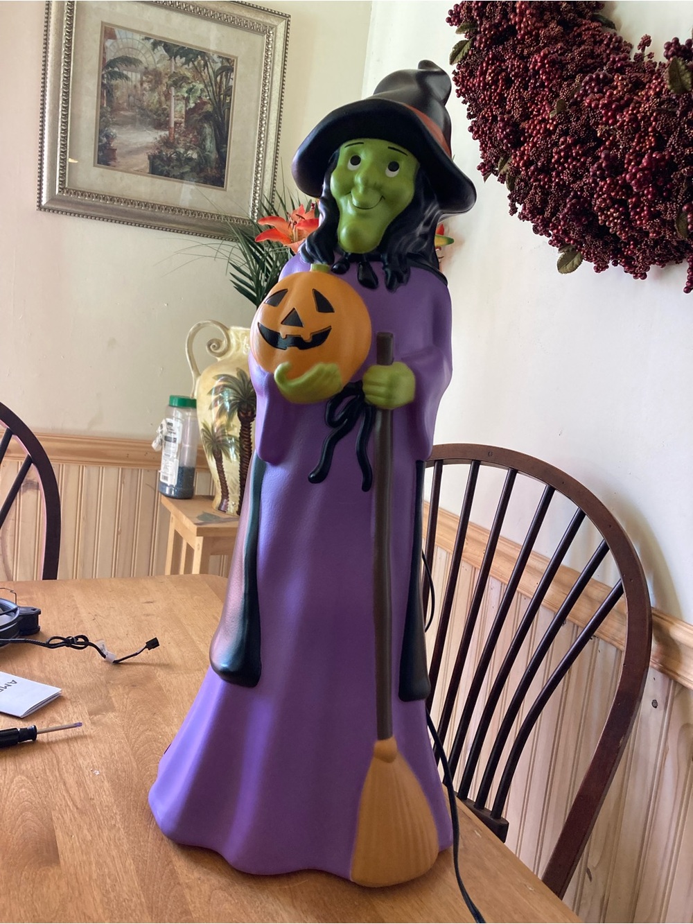 Cracker Barrel witch blow mold - Picture 8 of 8
